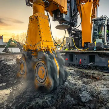 Cutter Soil Mixing Equipment BAUER. DEMAR Machinery, unic distributior al gamei BAUER în România.